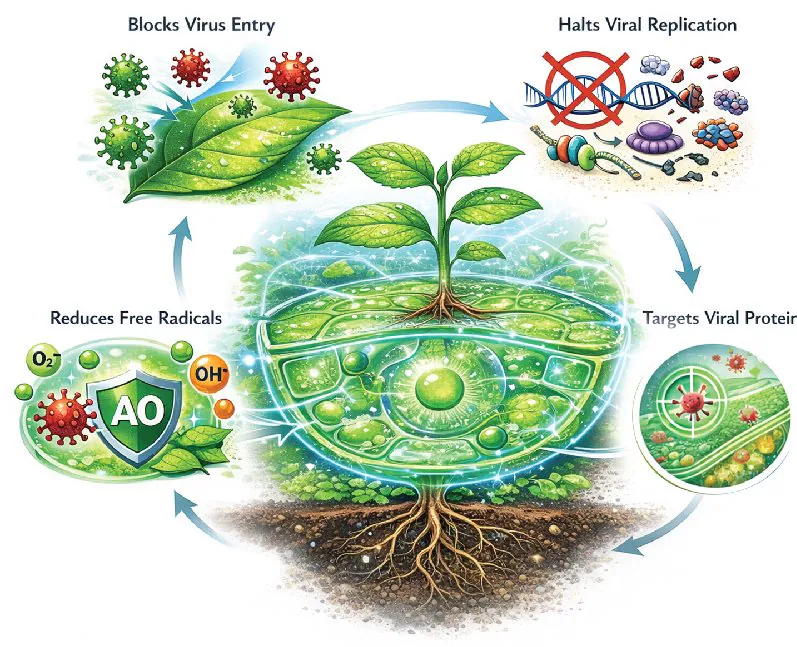 Diagram of No Virus's mode of action
