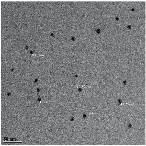 Transmission electron microscopic analysis of copper nano particles